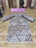 Tapis Anti Tache 3 Pièce(Cambre à Coucher)