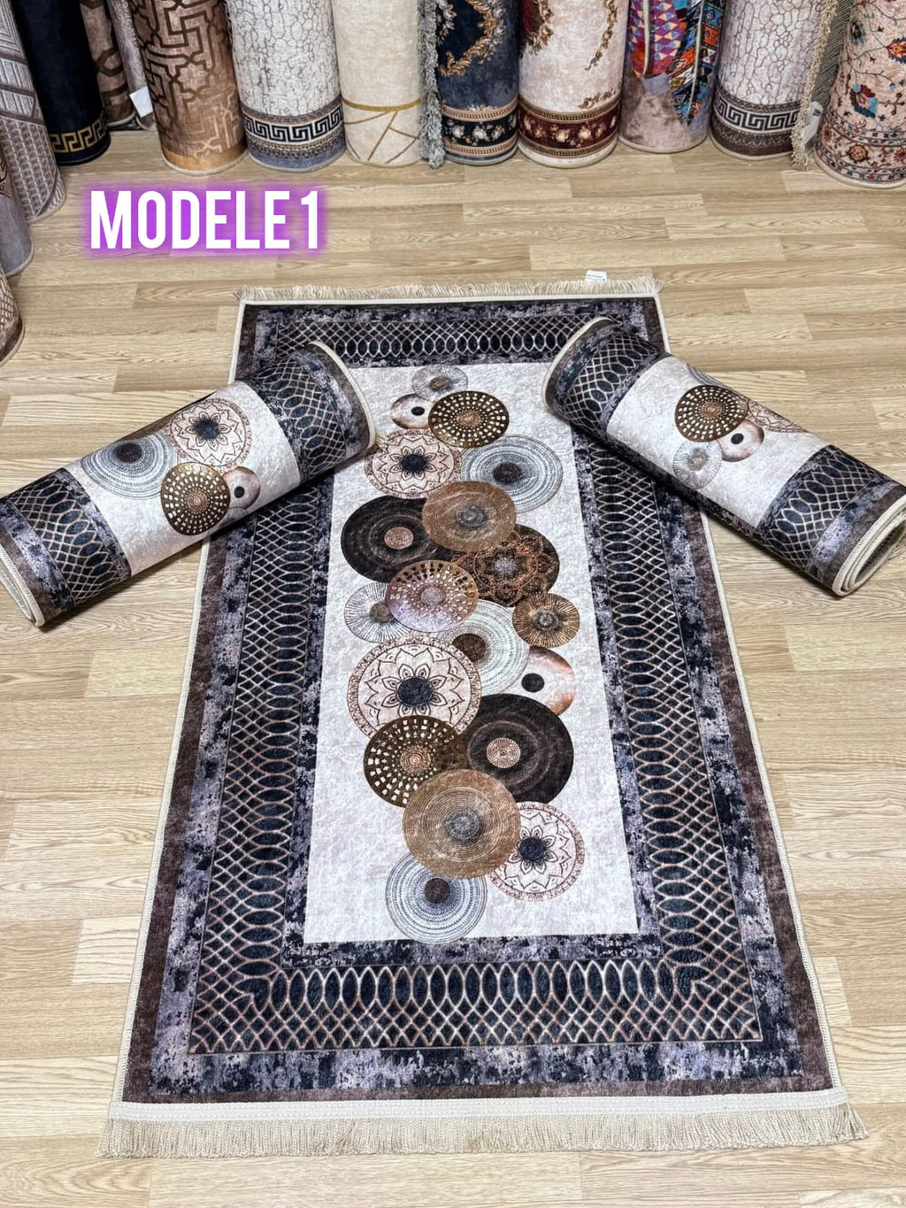 Tapis Anti Tache 3 Pièce(Cambre à Coucher)