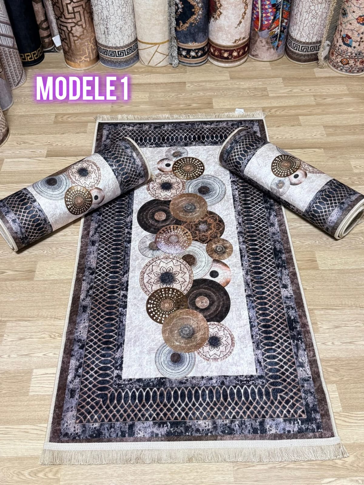 Tapis Anti Tache 3 Pièce(Cambre à Coucher)
