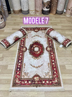 Tapis Anti Tache 3 Pièce(Cambre à Coucher)