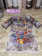 Tapis Anti Tache 3 Pièce(Cambre à Coucher)