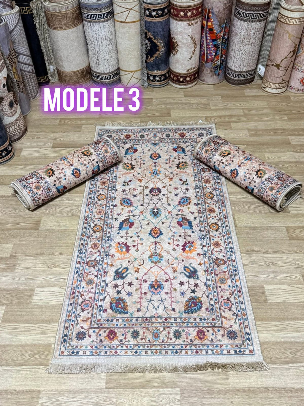Tapis Anti Tache 3 Pièce(Cambre à Coucher)