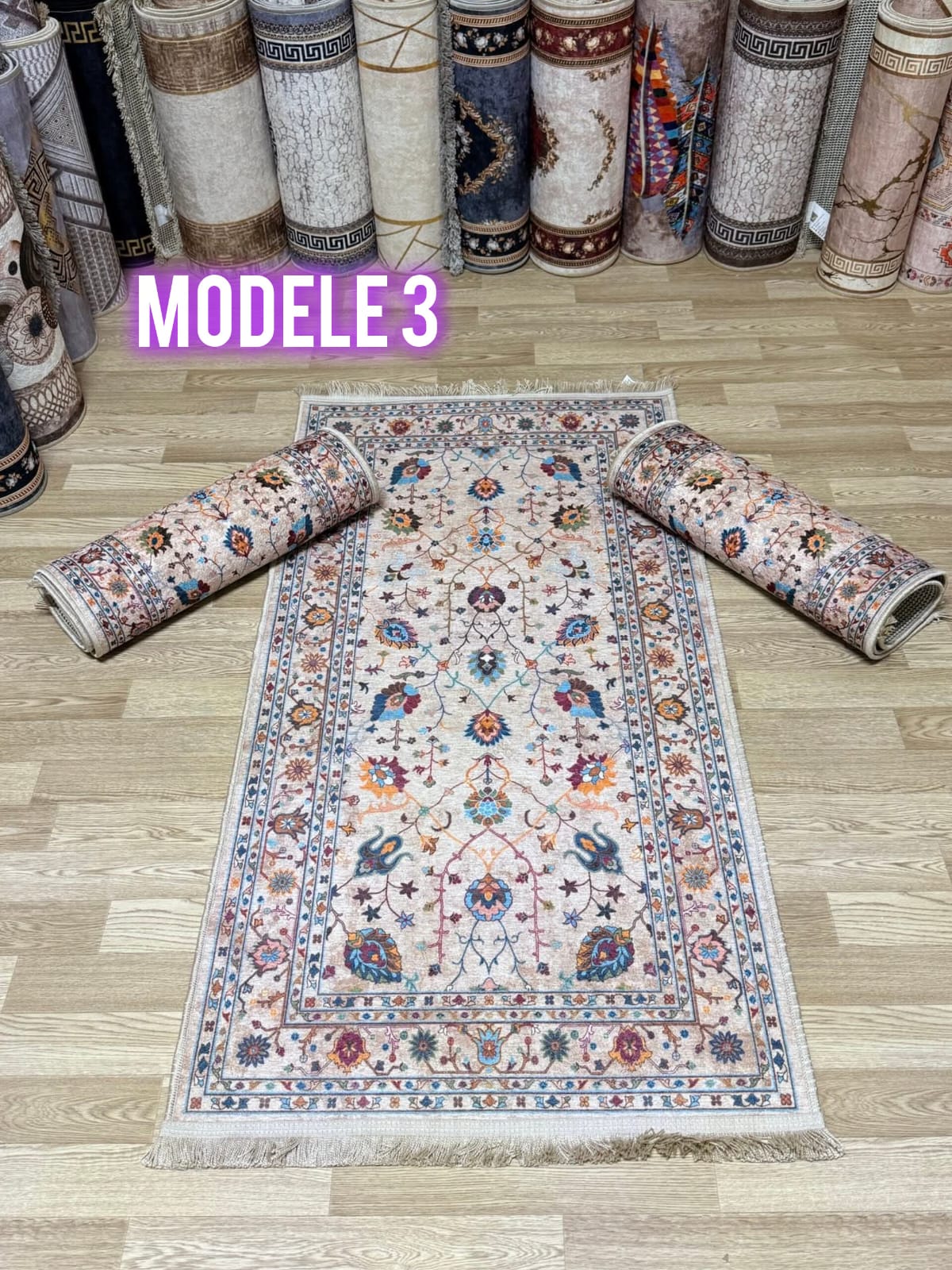 Tapis Anti Tache 3 Pièce(Cambre à Coucher)