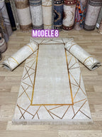 Tapis Anti Tache 3 Pièce(Cambre à Coucher)
