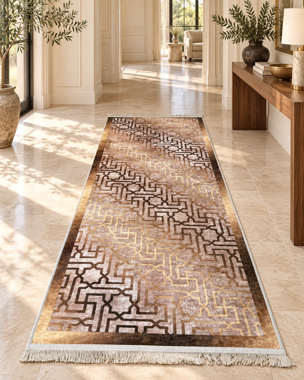 Tapis anti-tache couloir 2/80 — Modèle 10 — sans texte