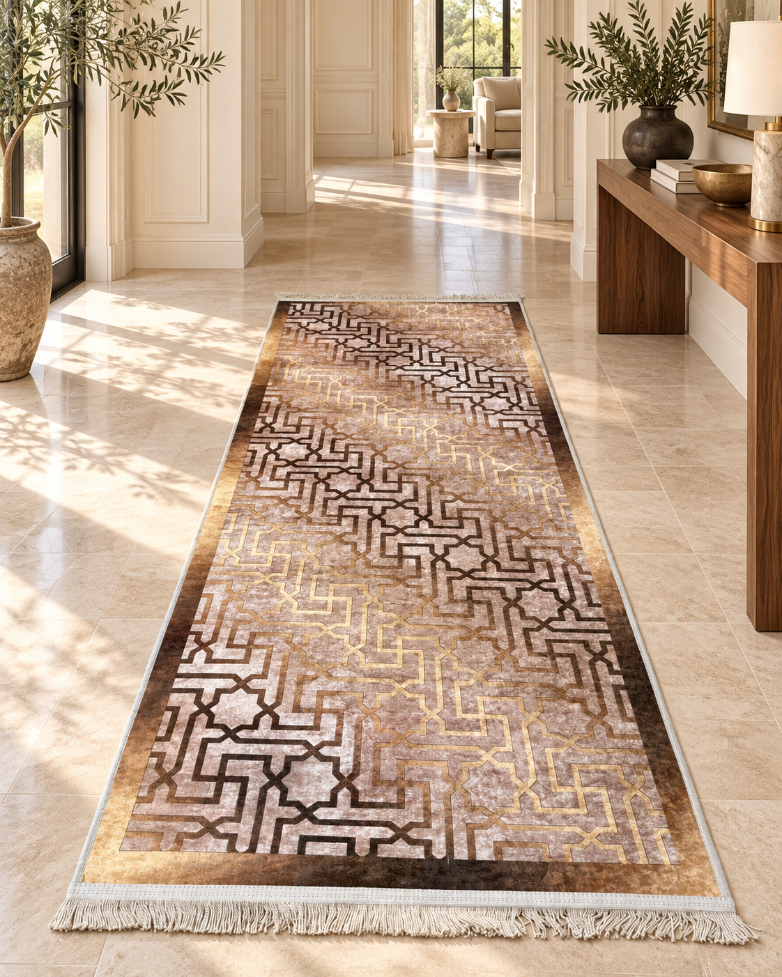 Tapis anti-tache couloir 2/80 — Modèle 10 — sans texte