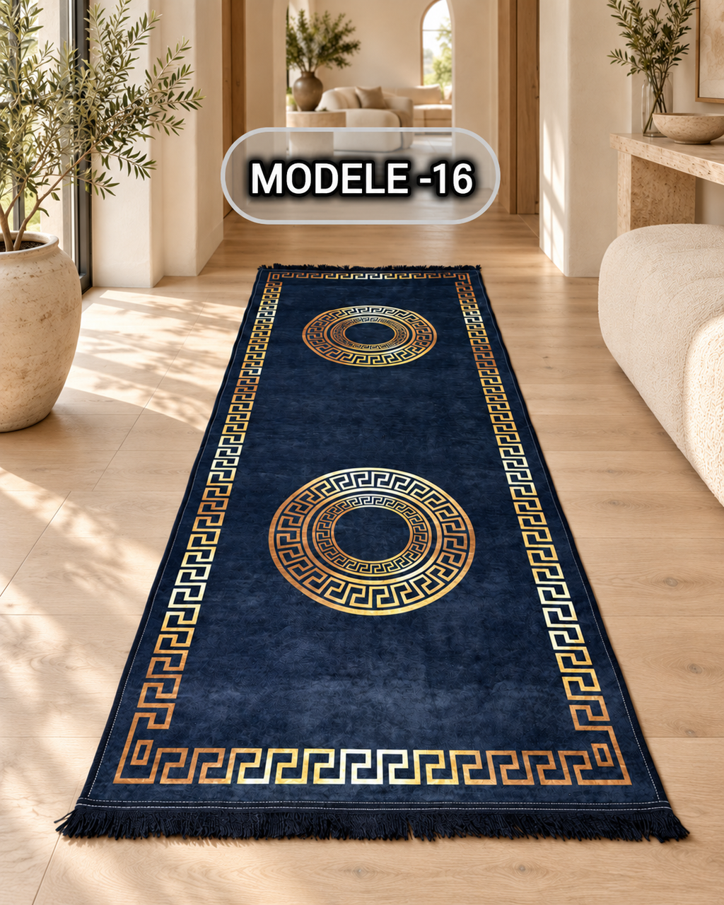 Tapis anti-tache couloir 2/80 — Modèle 16