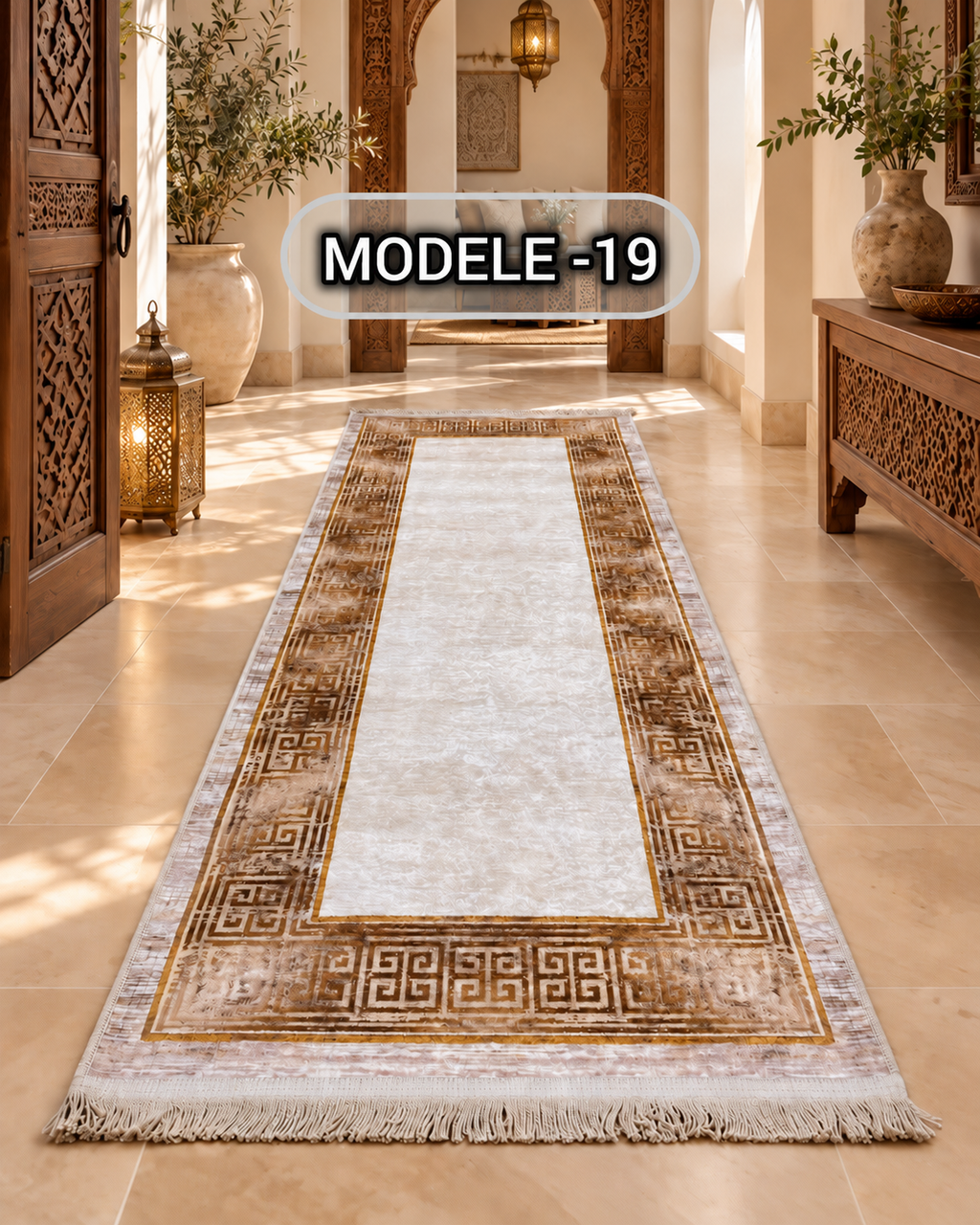 Tapis anti-tache couloir 2/80 — Modèle 19