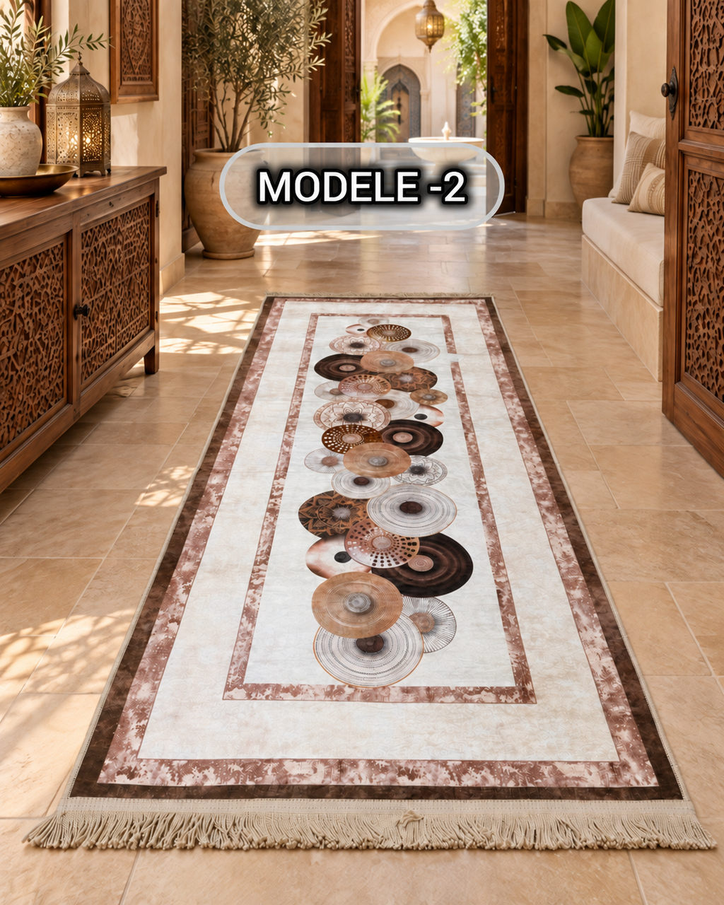Tapis anti-tache couloir 2/80 — Modèle 2