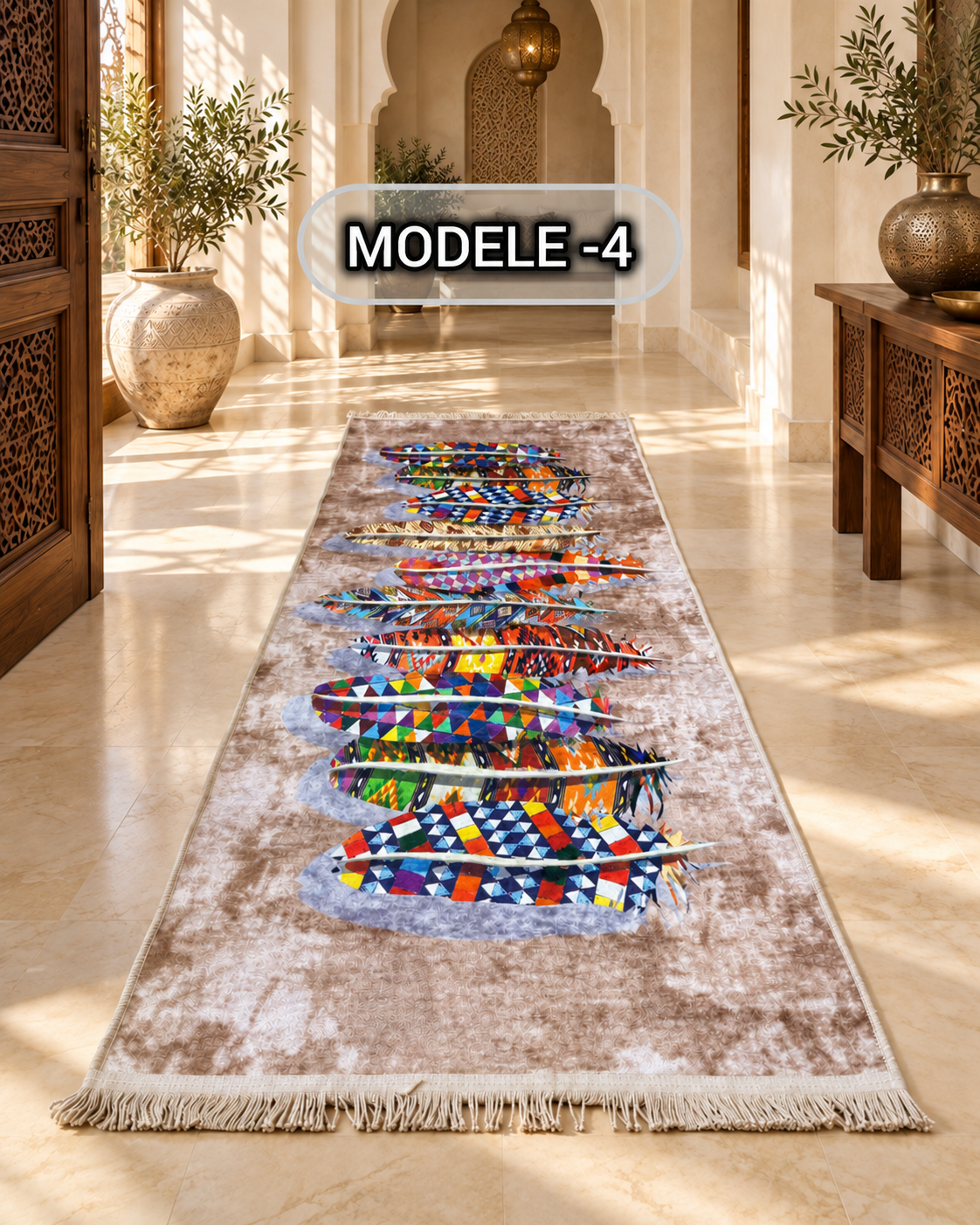 Tapis anti-tache couloir 2/80 — Modèle 4