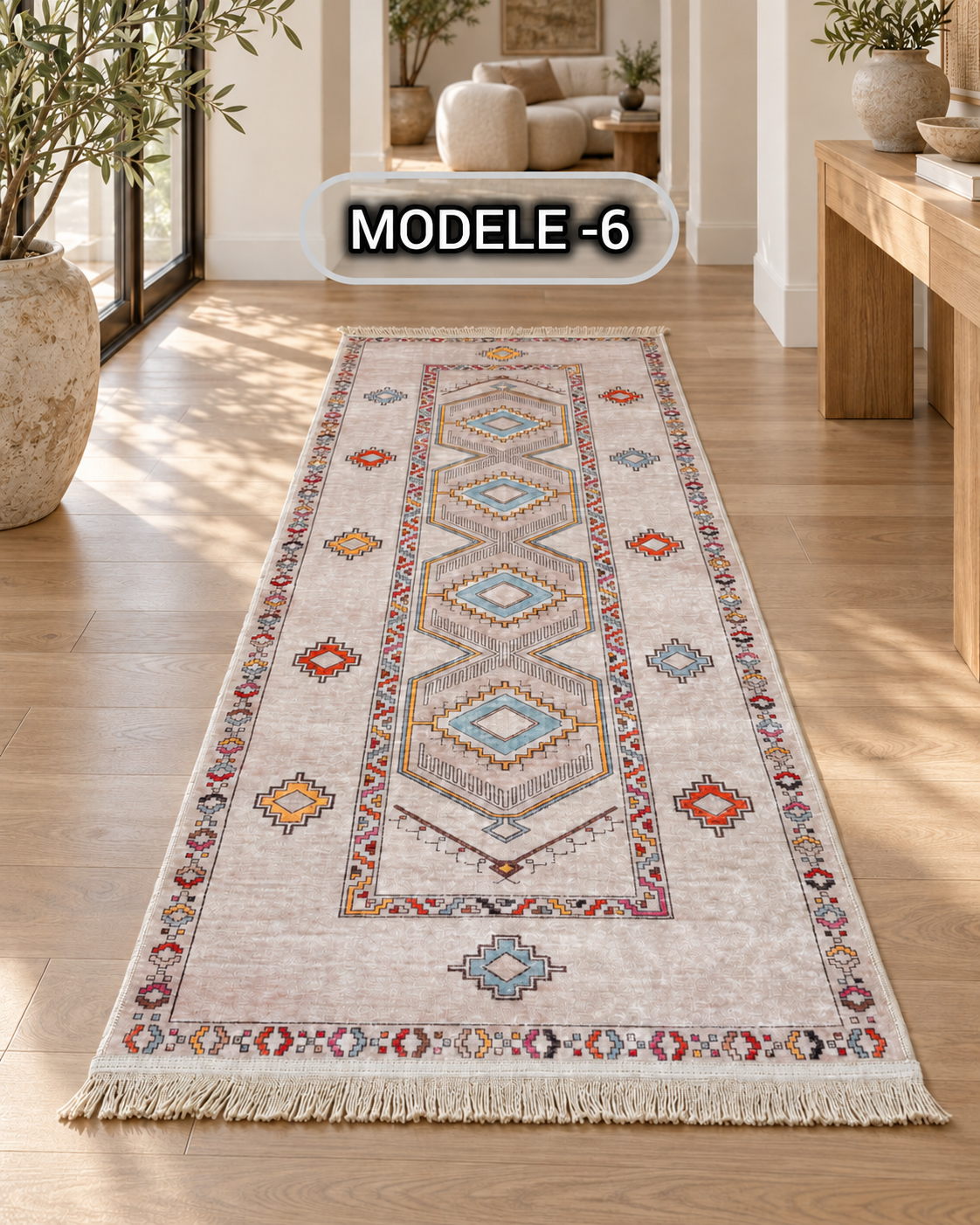 Tapis anti-tache couloir 2/80 — Modèle 6