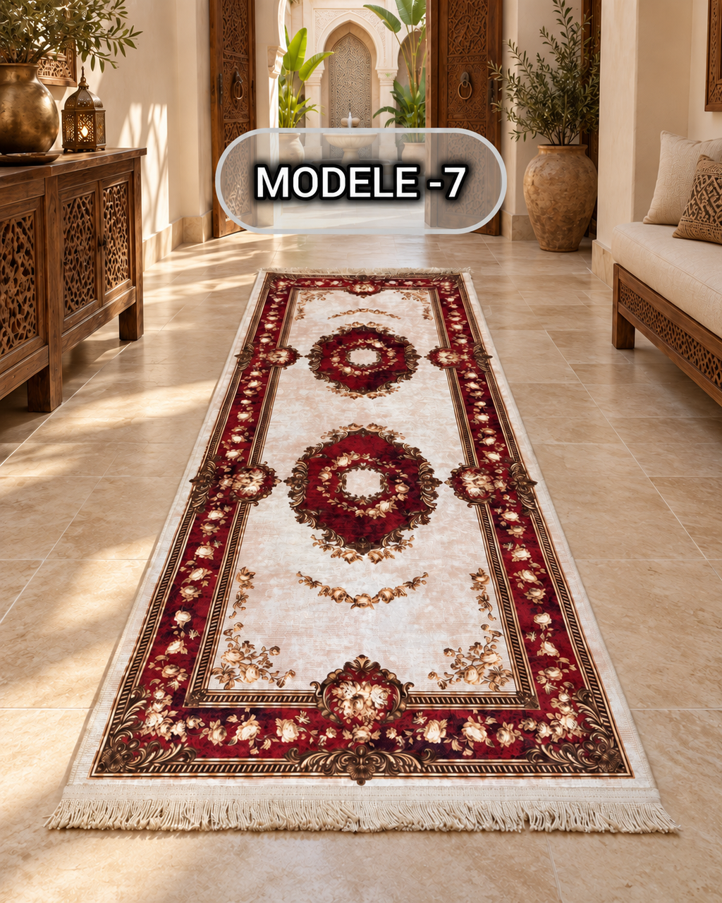 Tapis anti-tache couloir 2/80 — Modèle 7