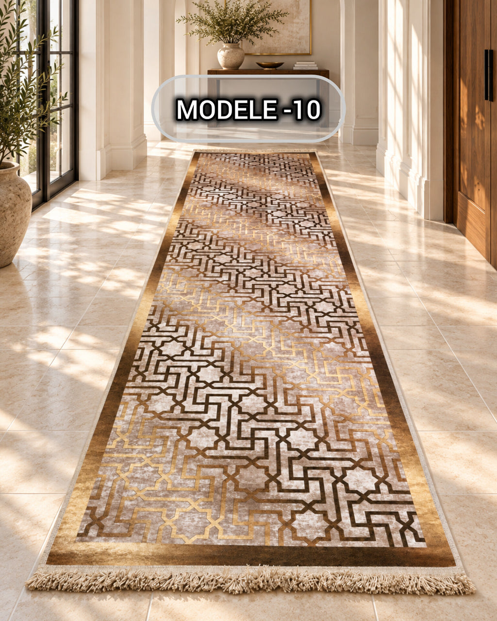 Tapis anti-tache couloir 3/80 — Modèle 10
