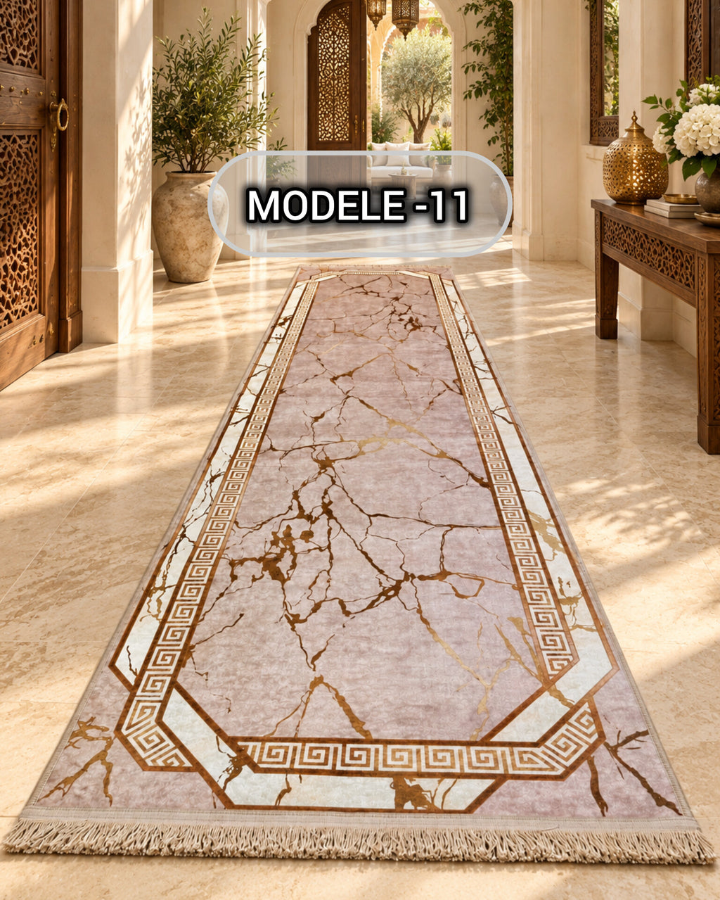Tapis anti-tache couloir 3/80 — Modèle 11