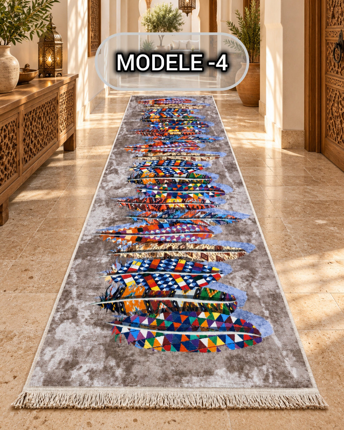 Tapis anti-tache couloir 3/80 — Modèle 4