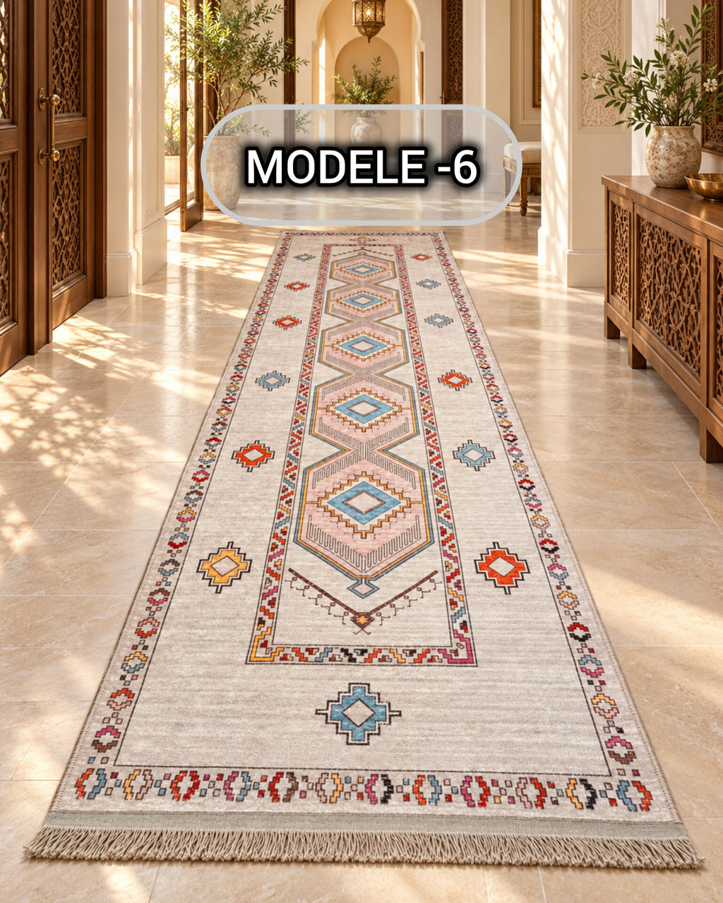 Tapis anti-tache couloir 3/80 — Modèle 6