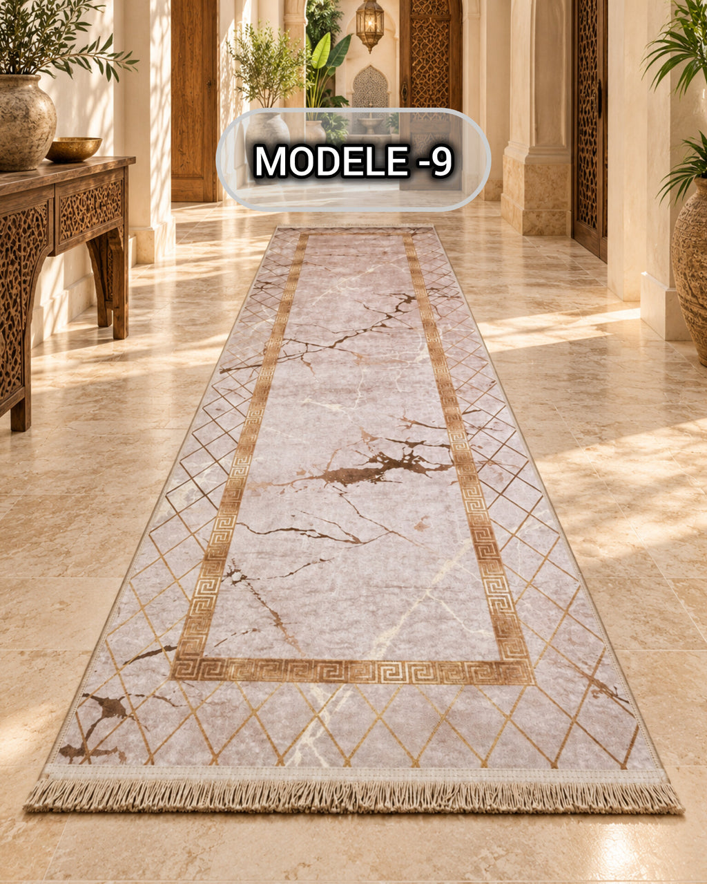 Tapis anti-tache couloir 3/80 — Modèle 9