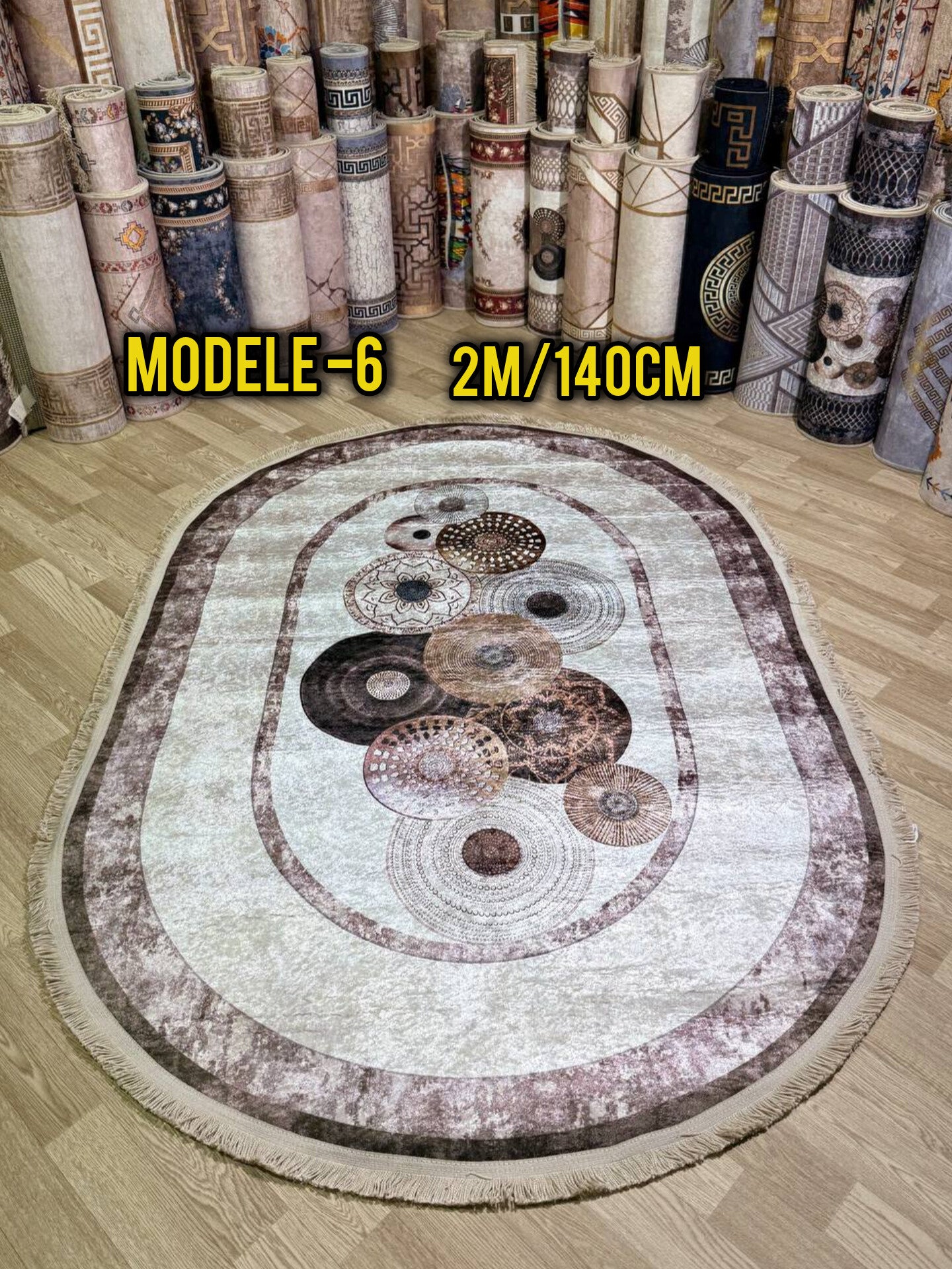 Tapis Anti Tache OVALE