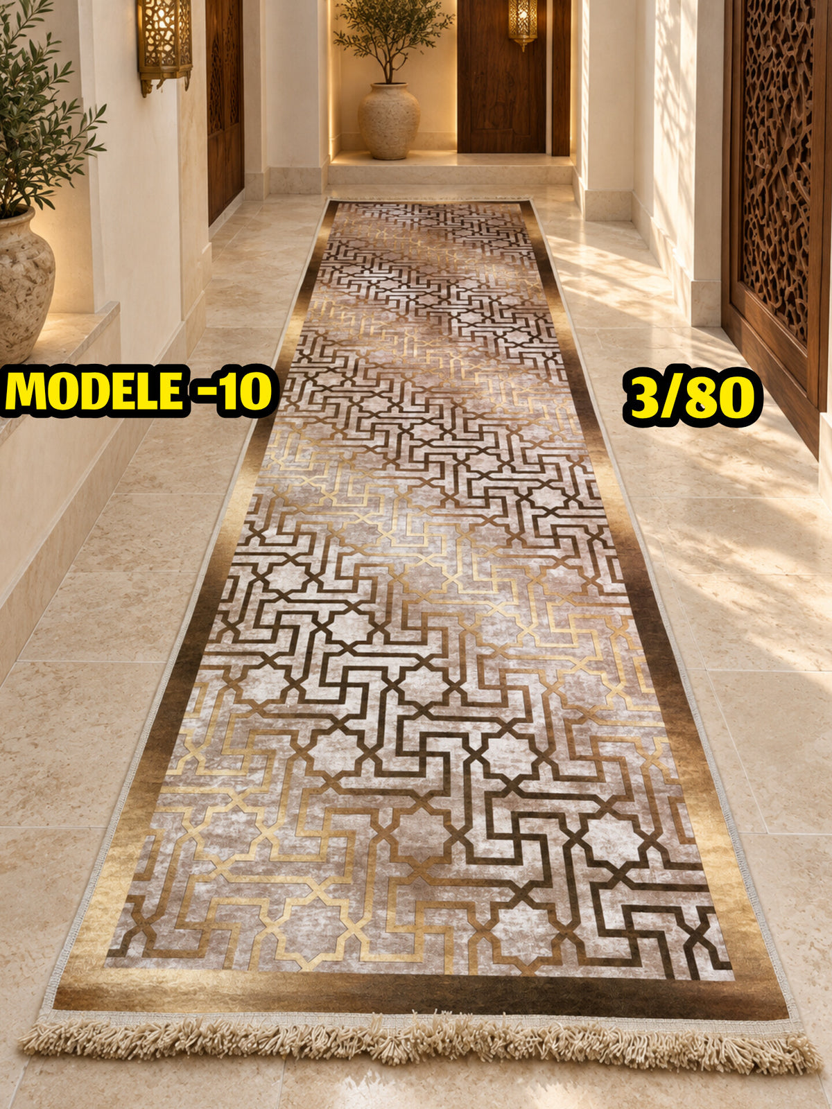 Tapis anti tache couloir 3/80 – Modèle 10