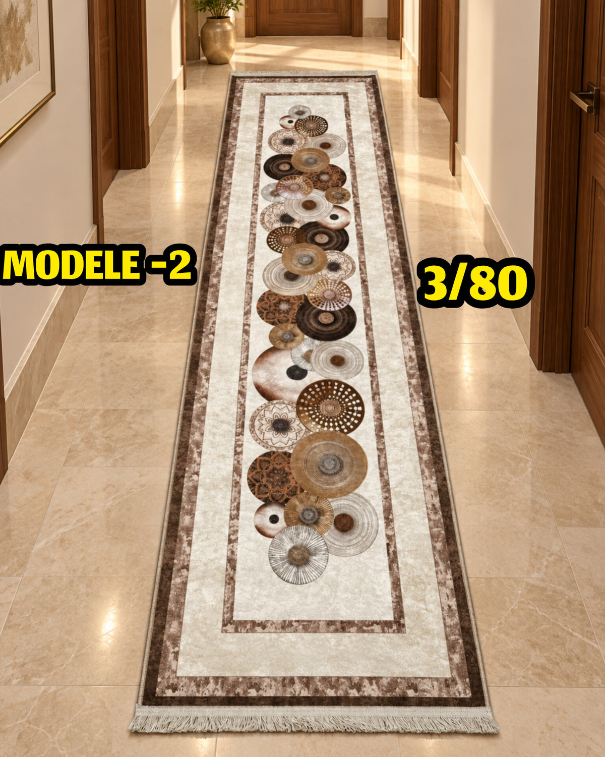 Tapis anti tache couloir 3/80 – Modèle 2