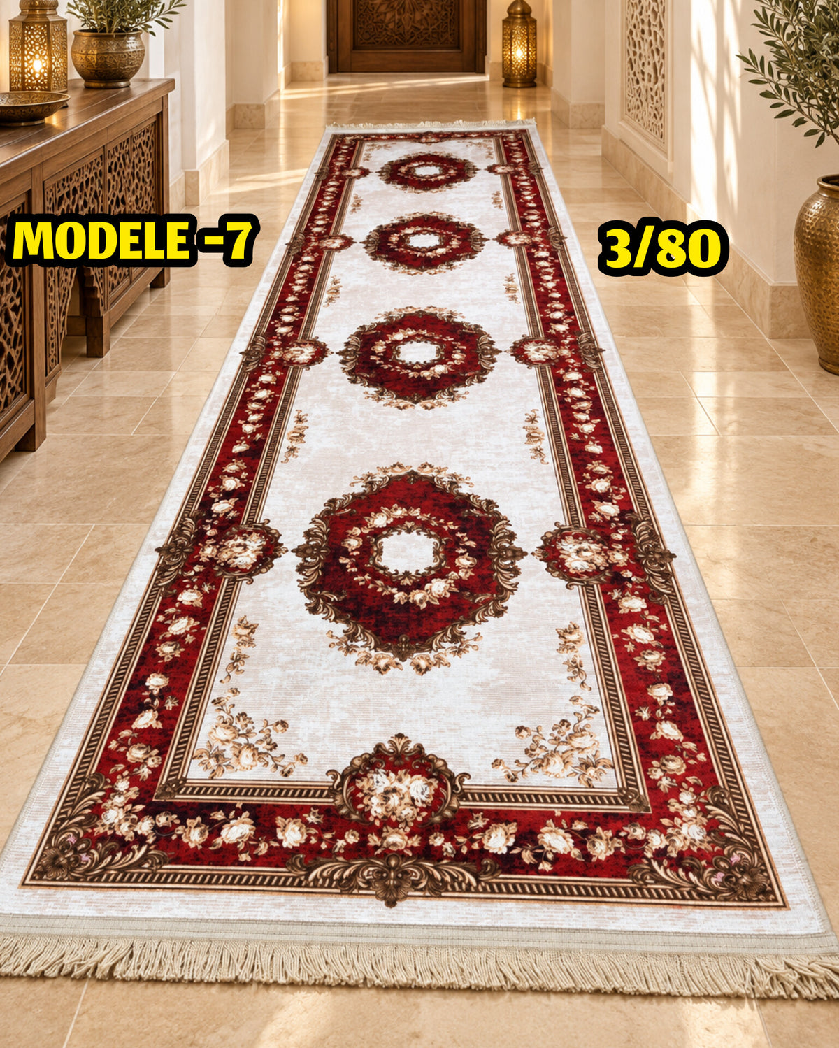 Tapis anti tache couloir 3/80 – Modèle 7