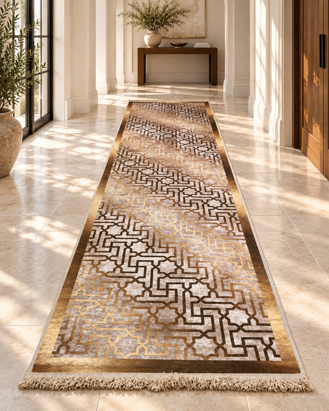 Tapis anti-tache couloir 3/80 — Modèle 10 — photo améliorée