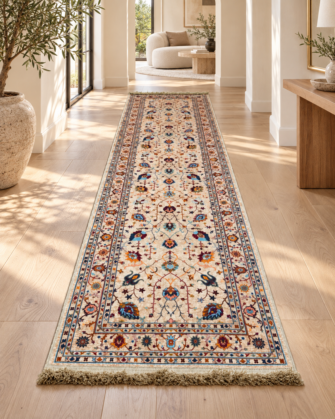 Tapis anti-tache couloir 3/80 — Modèle 3 — photo améliorée