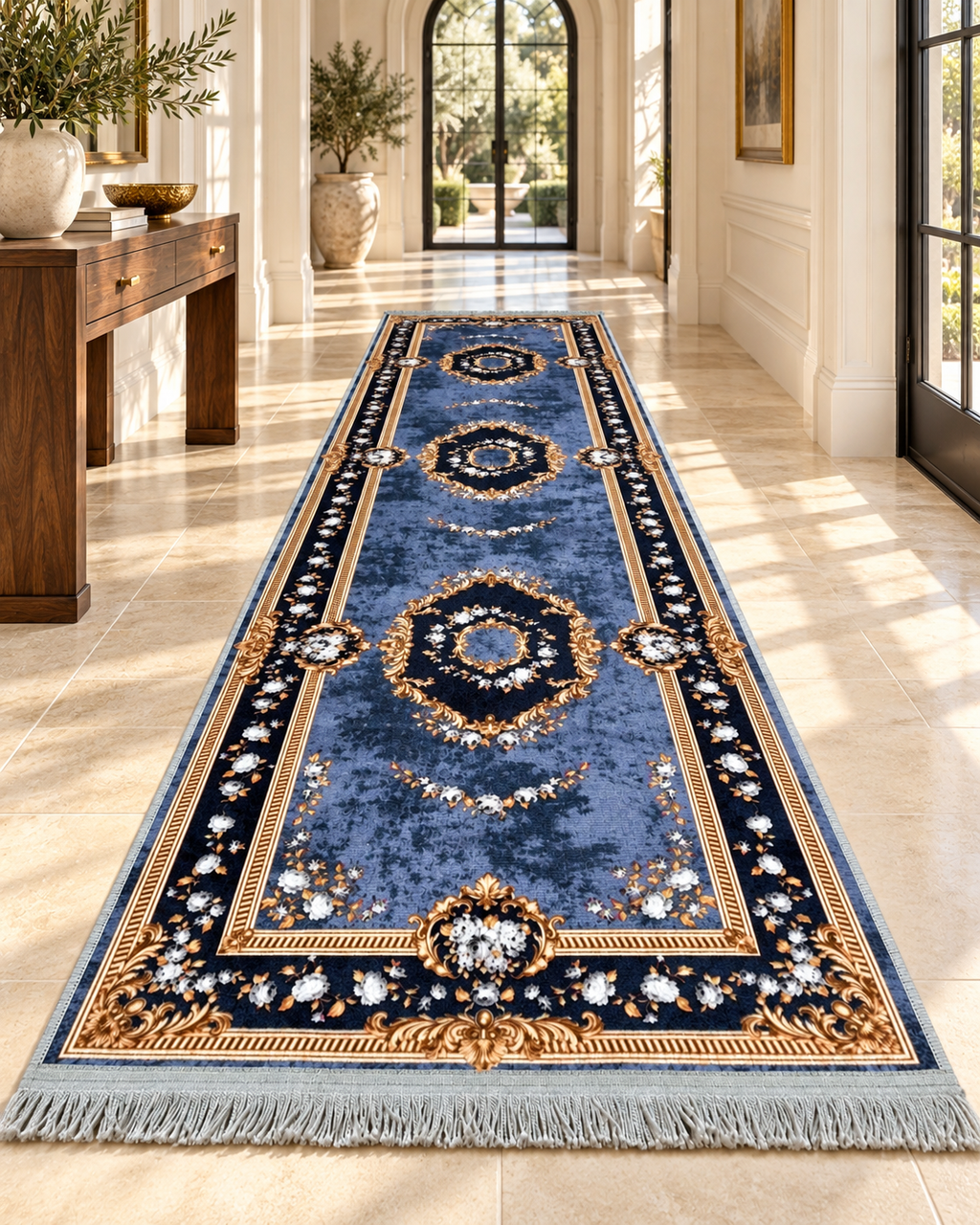 Tapis anti-tache couloir 3/80 — Modèle 5 — photo améliorée