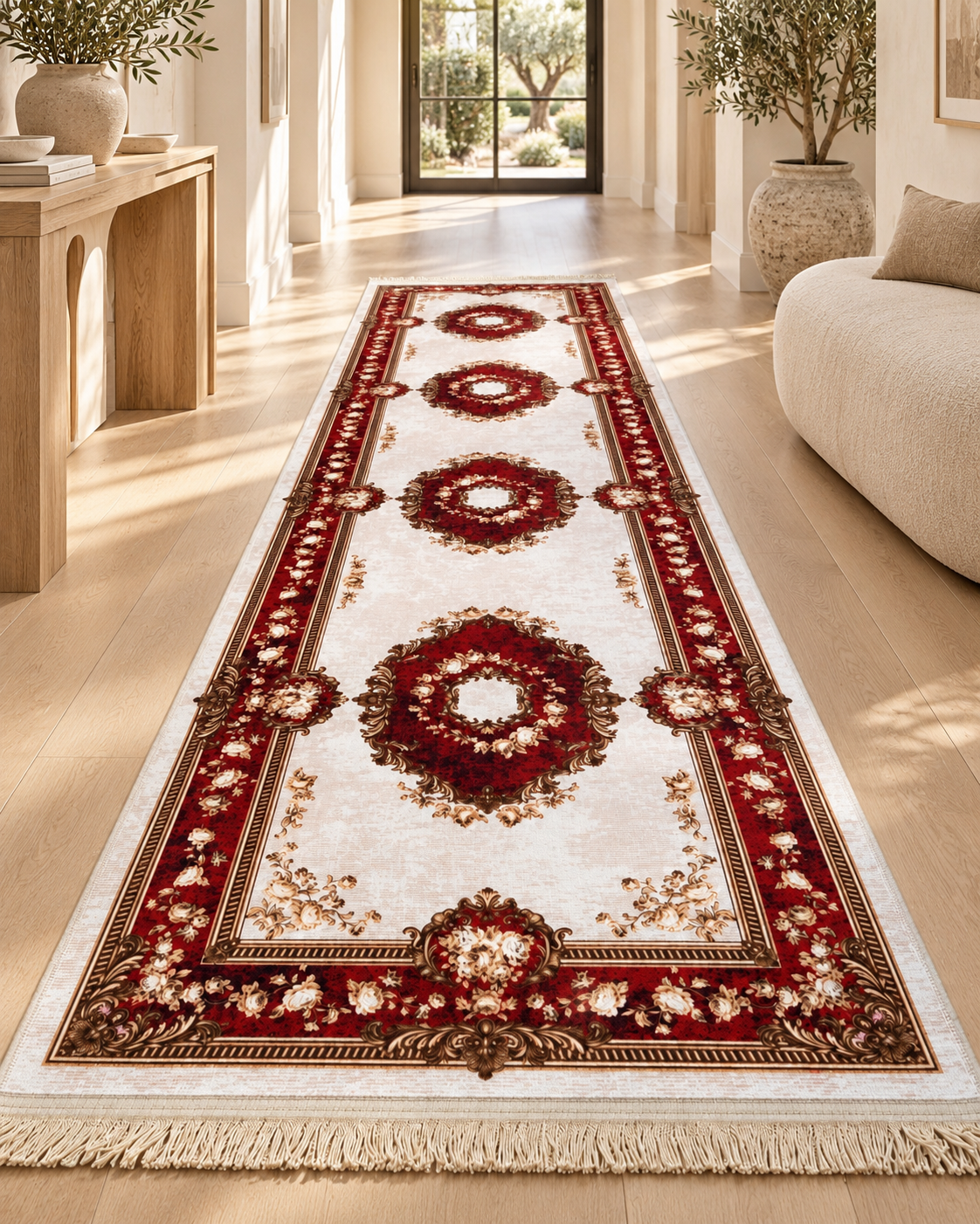 Tapis anti-tache couloir 3/80 — Modèle 7 — photo améliorée