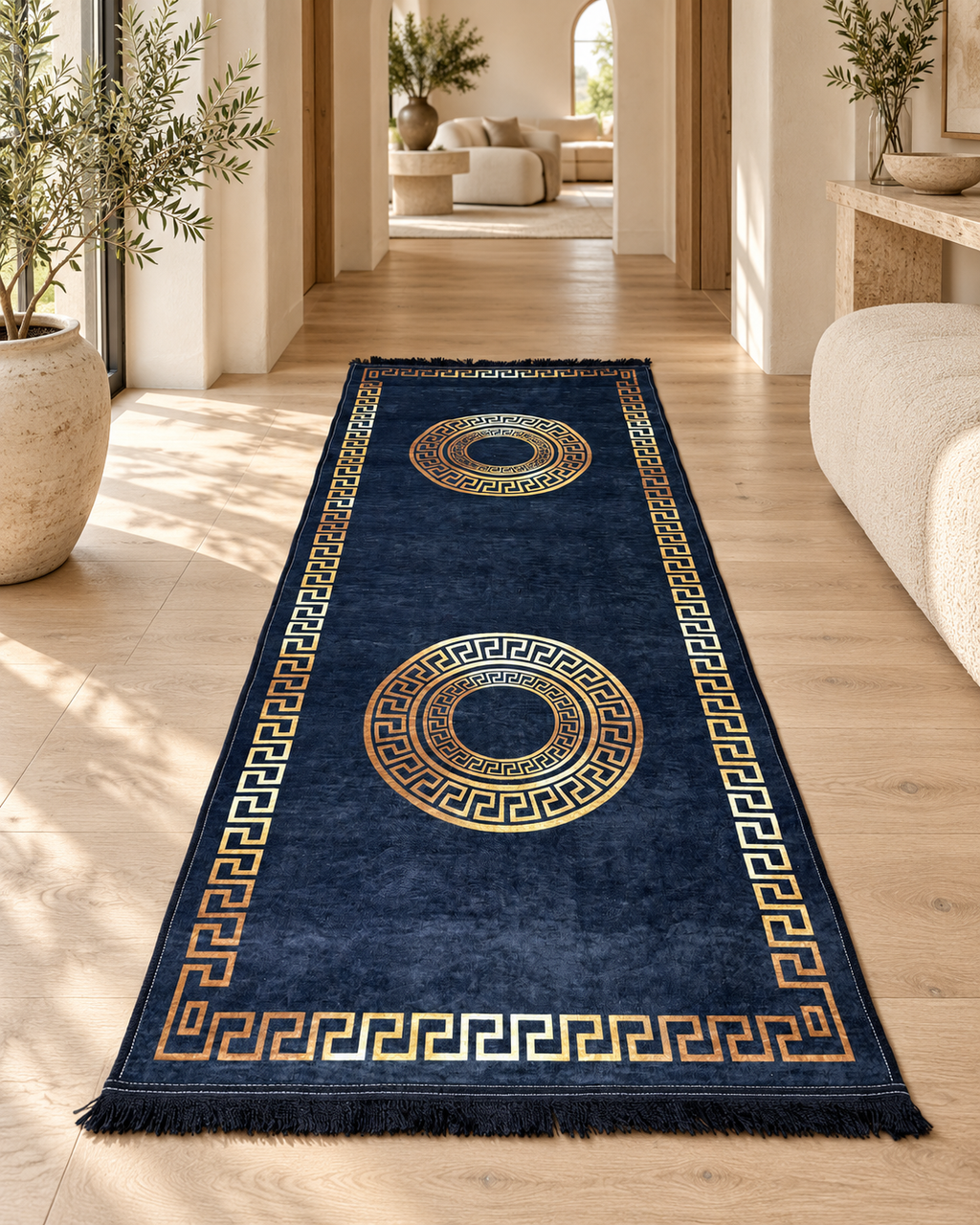 Tapis anti-tache couloir 2/80 — Modèle 16 — photo améliorée