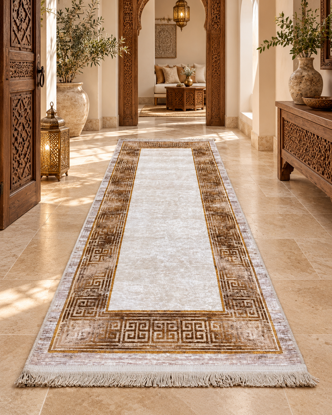 Tapis anti-tache couloir 2/80 — Modèle 19 — photo améliorée