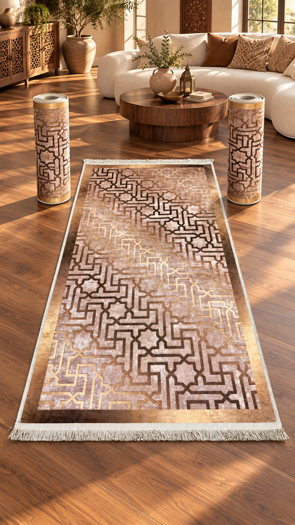 Tapis anti-tache 3 pièces — Modèle 10 — sans texte
