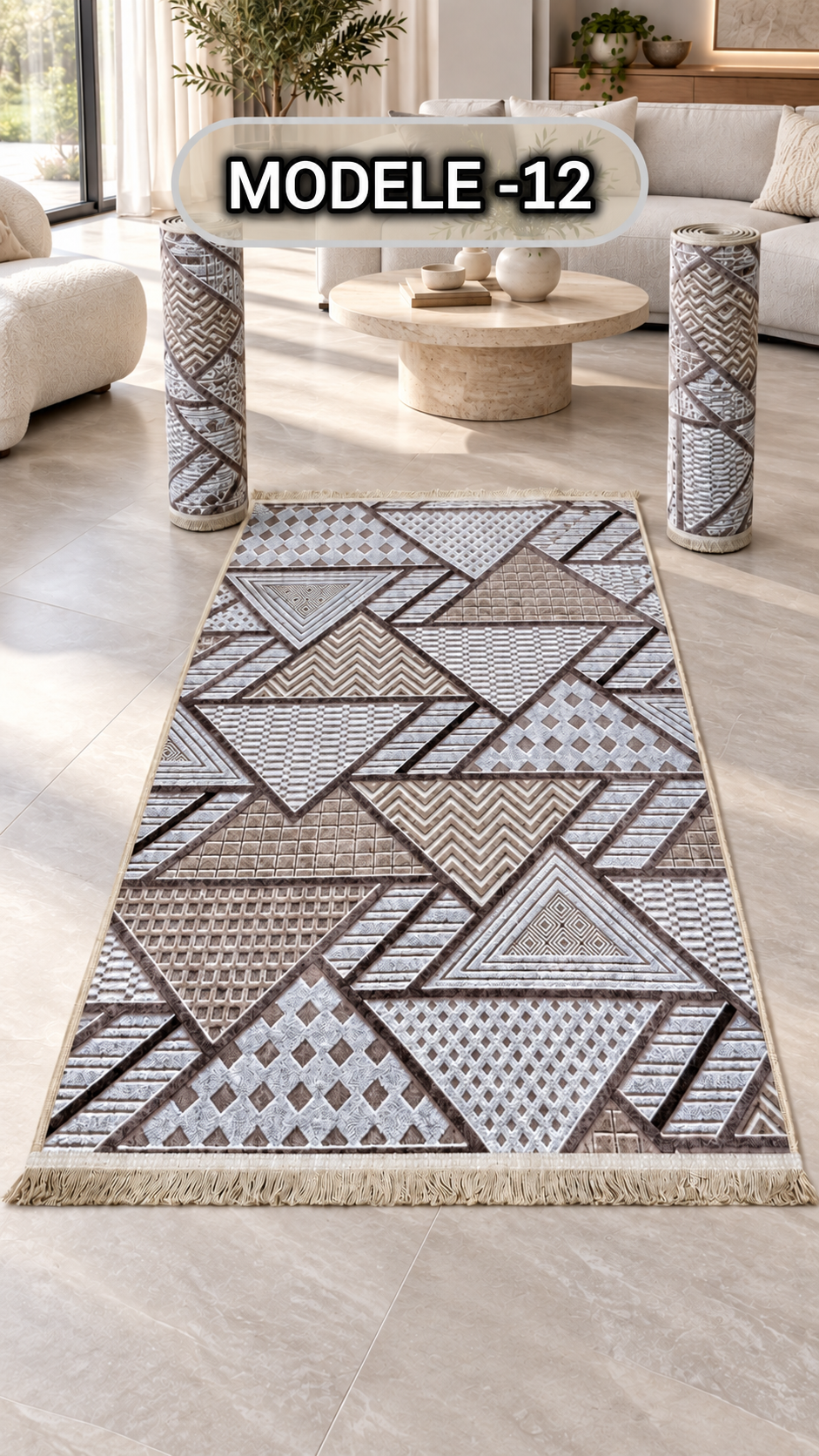Tapis anti-tache 3 pièces — Modèle 12