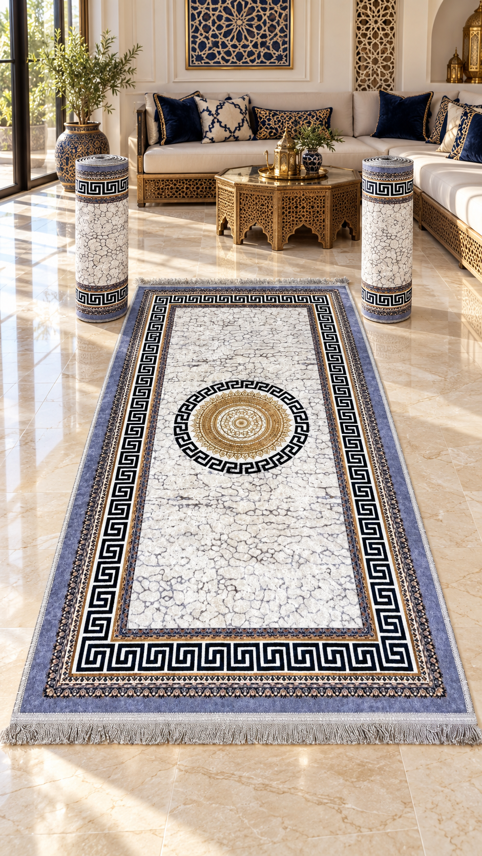 Tapis anti-tache 3 pièces — Modèle 13 — sans texte