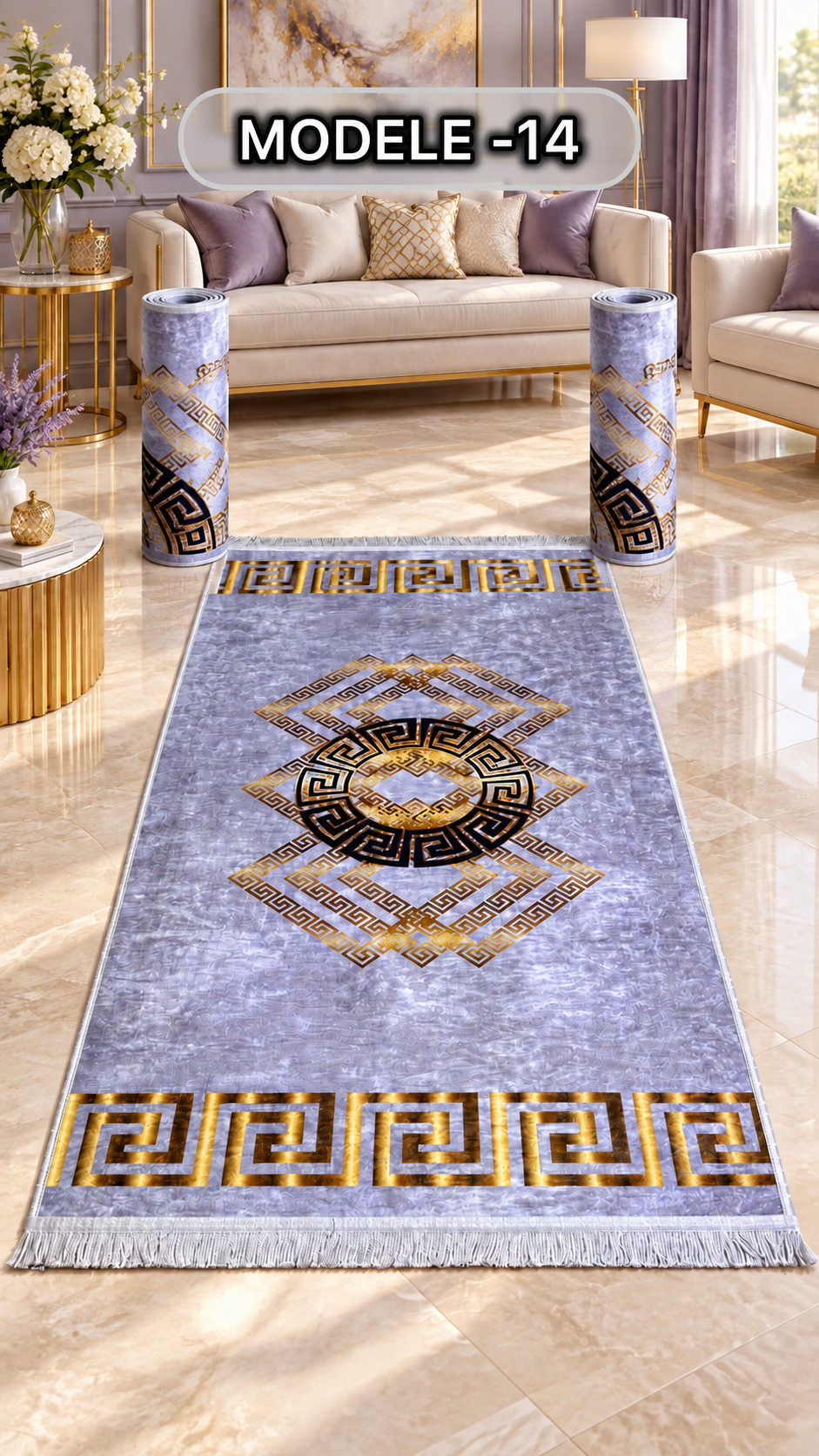 Tapis anti-tache 3 pièces — Modèle 14