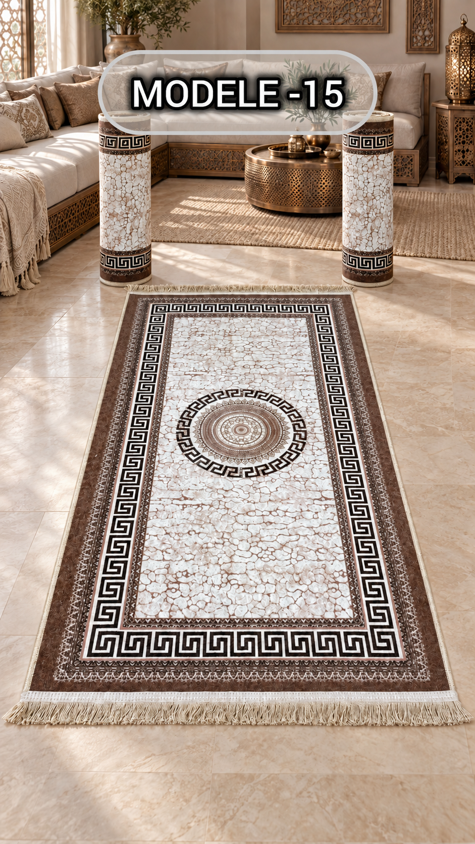 Tapis anti-tache 3 pièces — Modèle 15