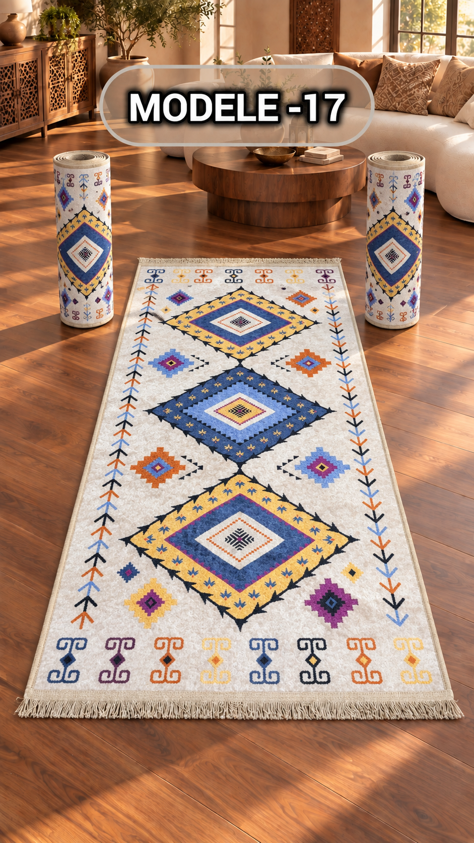 Tapis anti-tache 3 pièces — Modèle 17