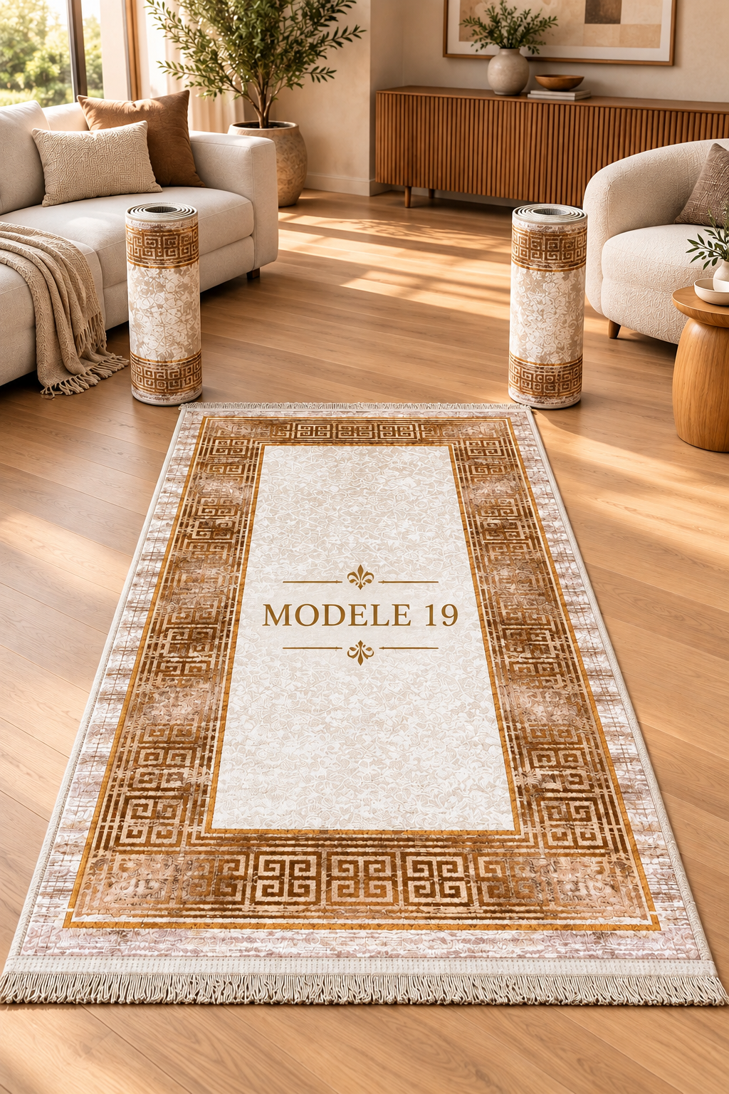 Tapis anti-tache 3 pièces — Modèle 18 — sans texte