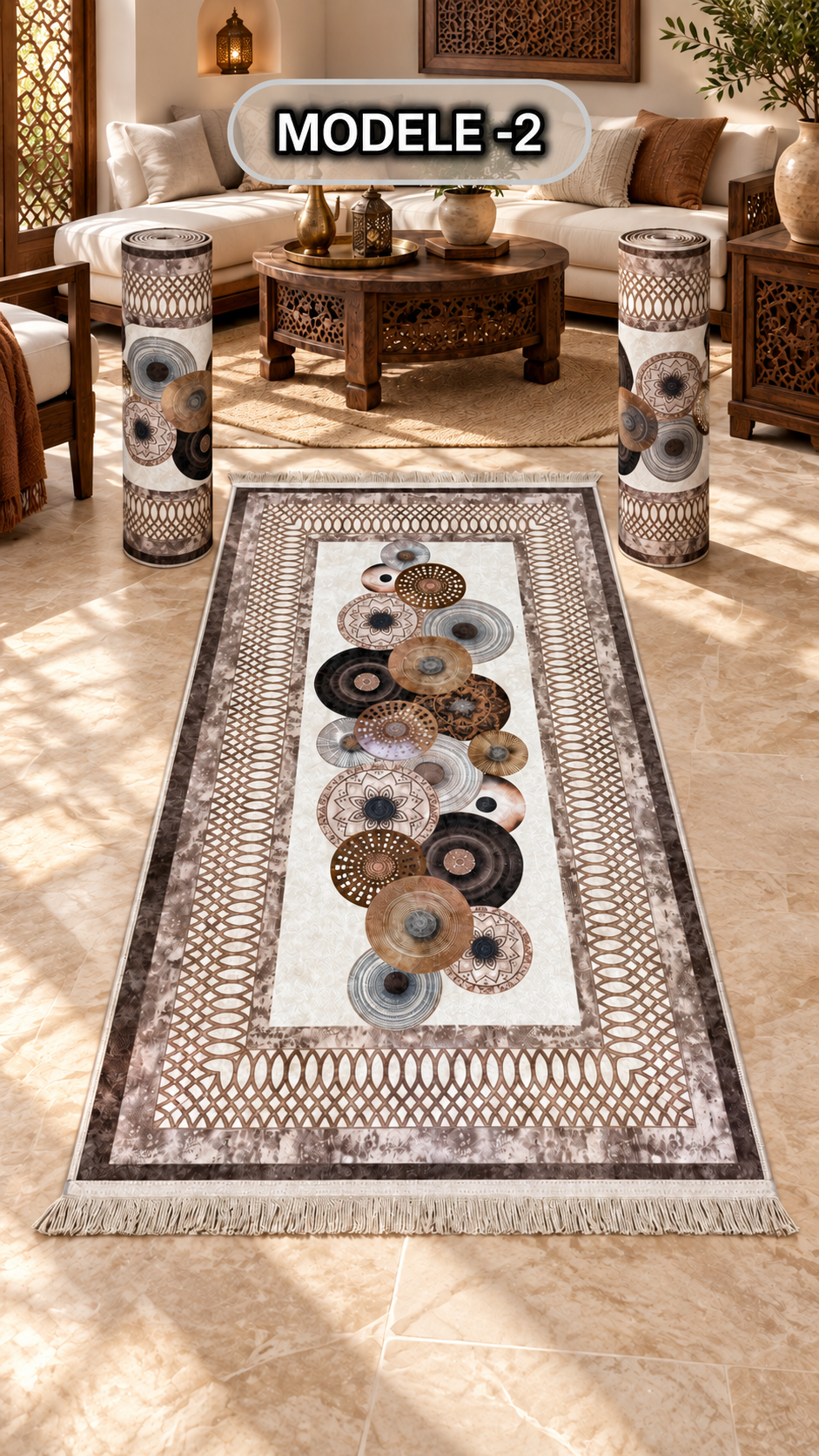 Tapis anti-tache 3 pièces — Modèle 2
