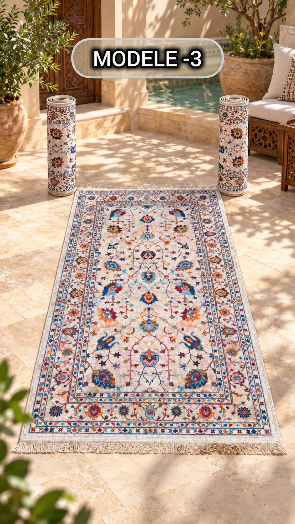 Tapis anti-tache 3 pièces — Modèle 3