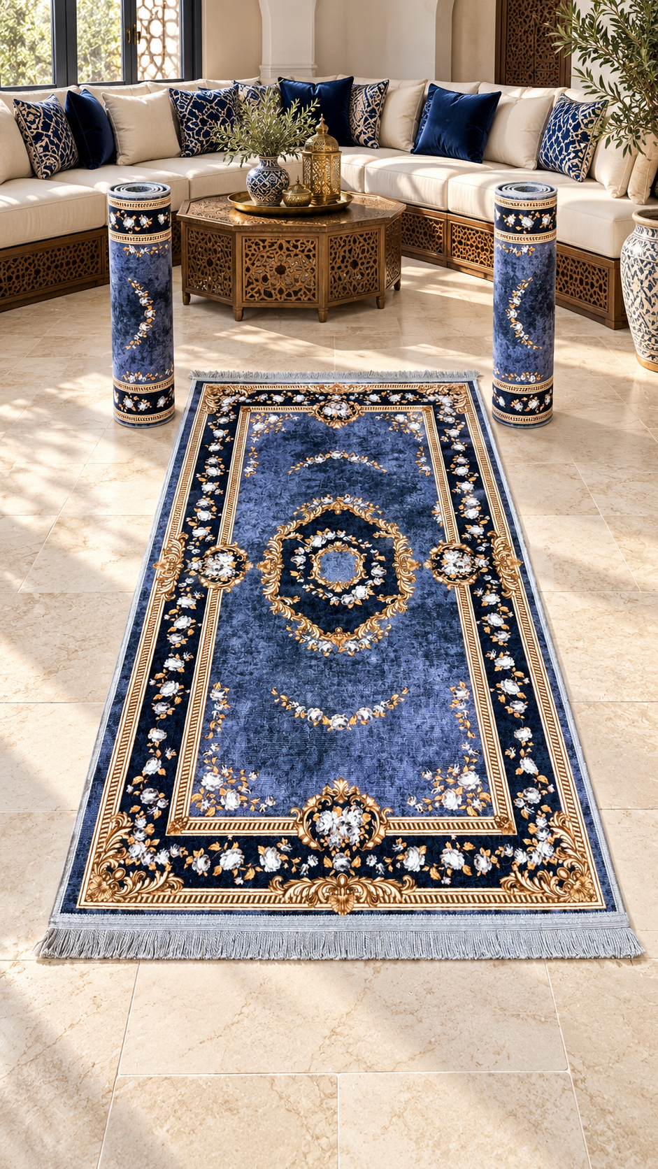 Tapis anti-tache 3 pièces — Modèle 5 — sans texte