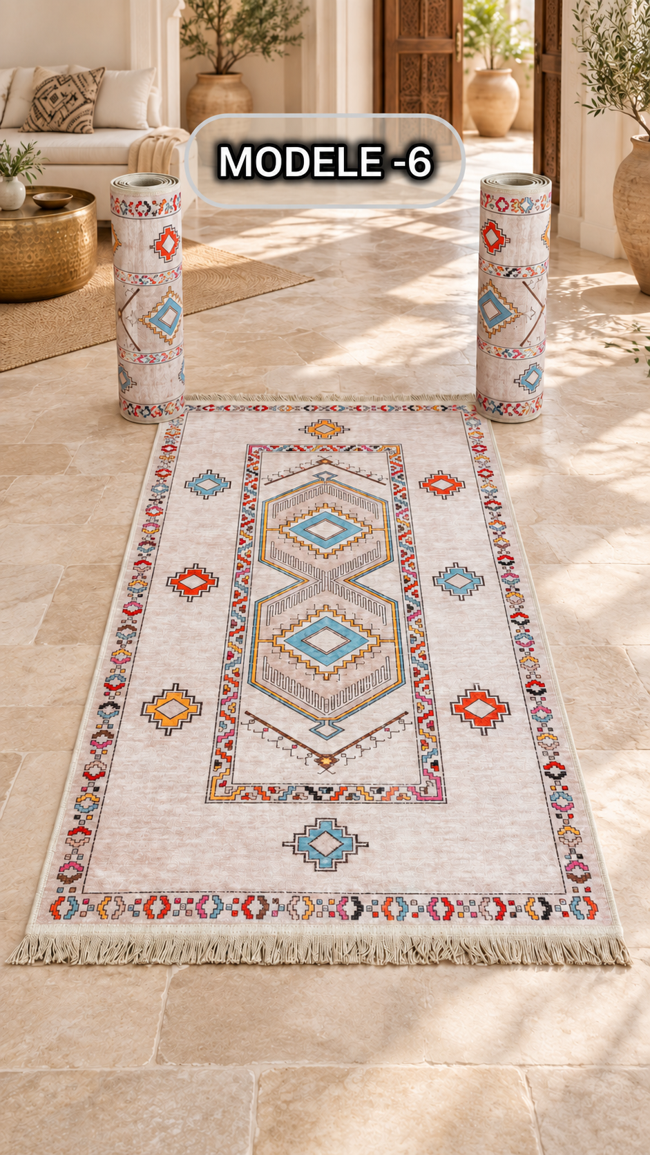 Tapis anti-tache 3 pièces — Modèle 6