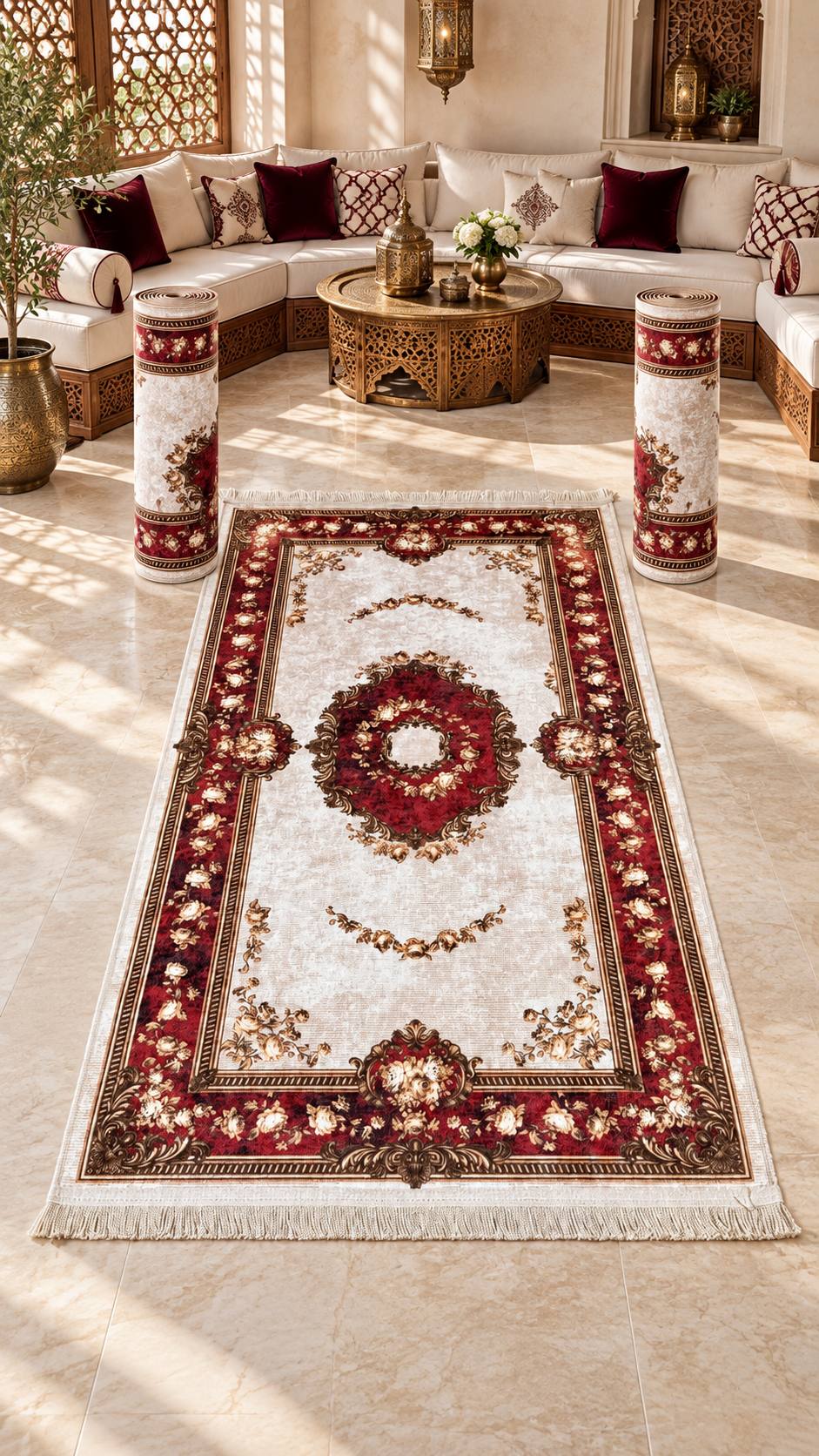 Tapis anti-tache 3 pièces — Modèle 7 — sans texte