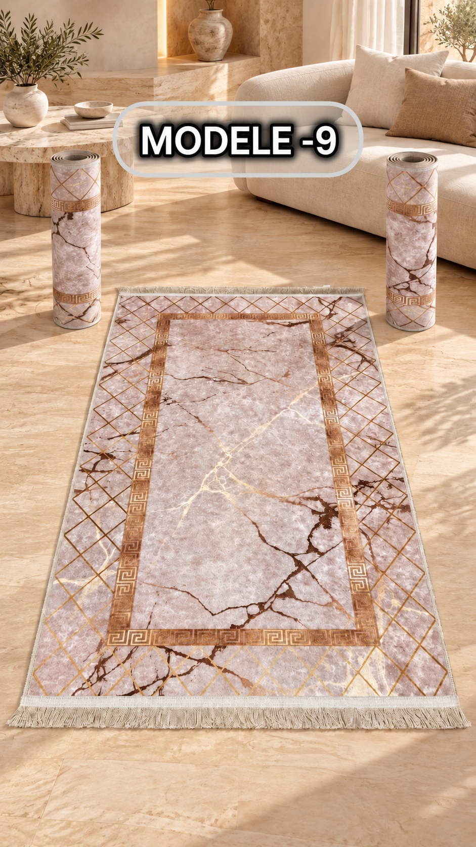 Tapis anti-tache 3 pièces — Modèle 9